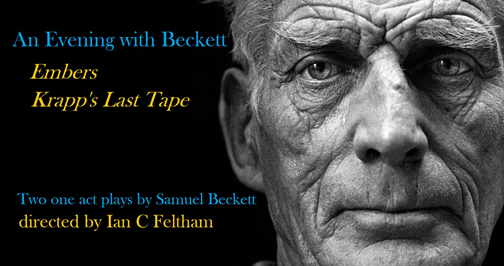 An Evening with Beckett promotional poster