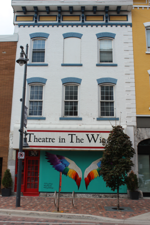Theatre in the Wings - a three story buiding